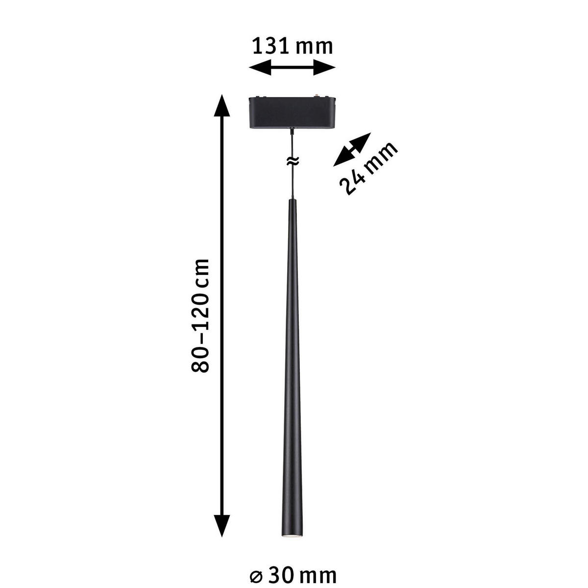 SCHIENENSYSTEM-HÄNGELEUCHTE Veya Lyren 3/60 cm  - Design (3/60cm) - Paulmann