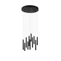 ZÁVĚSNÉ LED SVÍTIDLO, 40/150 cm  - černá, Trend, kov (40/150cm)
