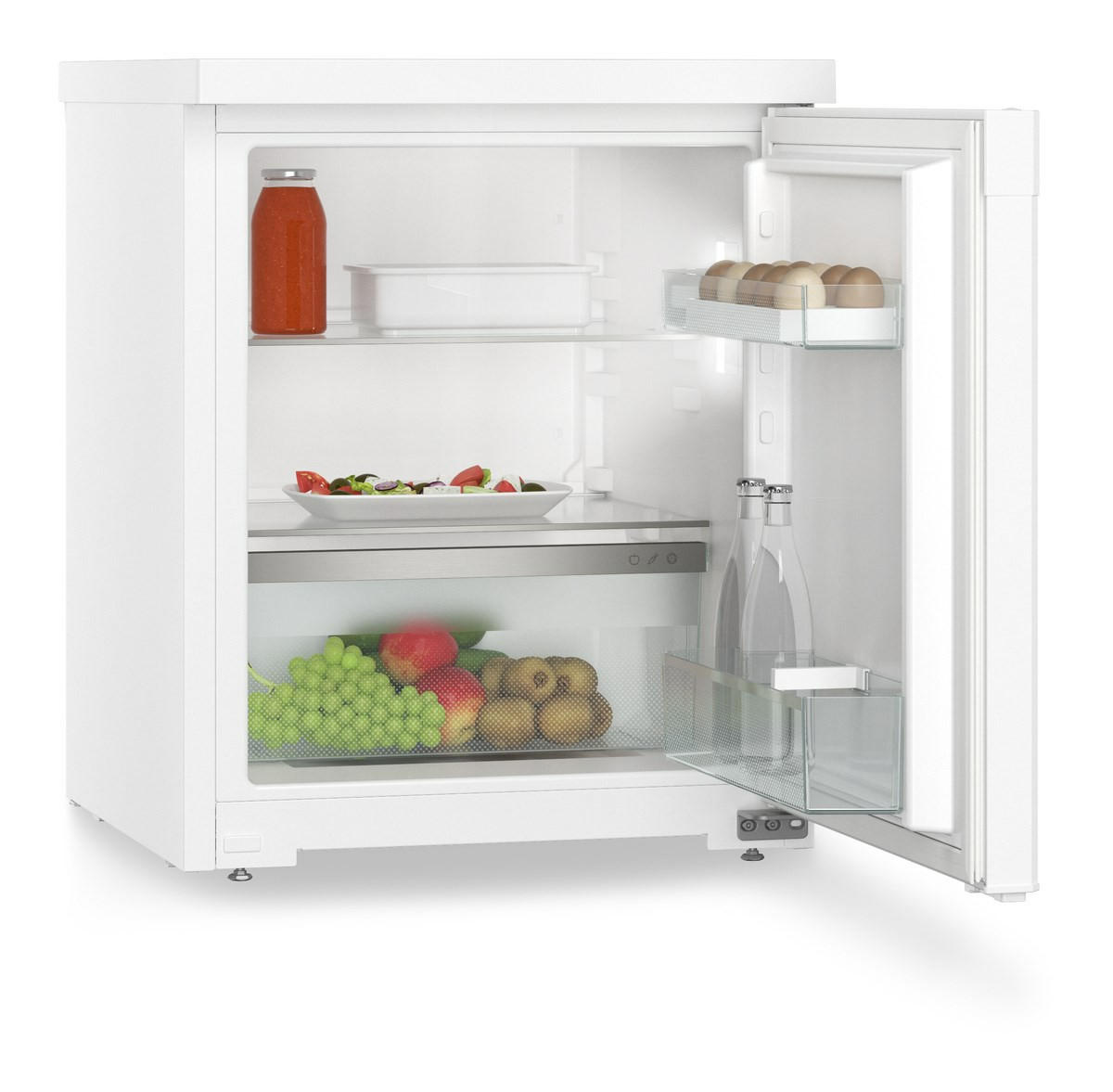 MINIKÜHLSCHRANK 55/68/60,7 cm Re1000  - Weiß, Basics, Glas/Kunststoff (55/68/60,7cm) - Liebherr