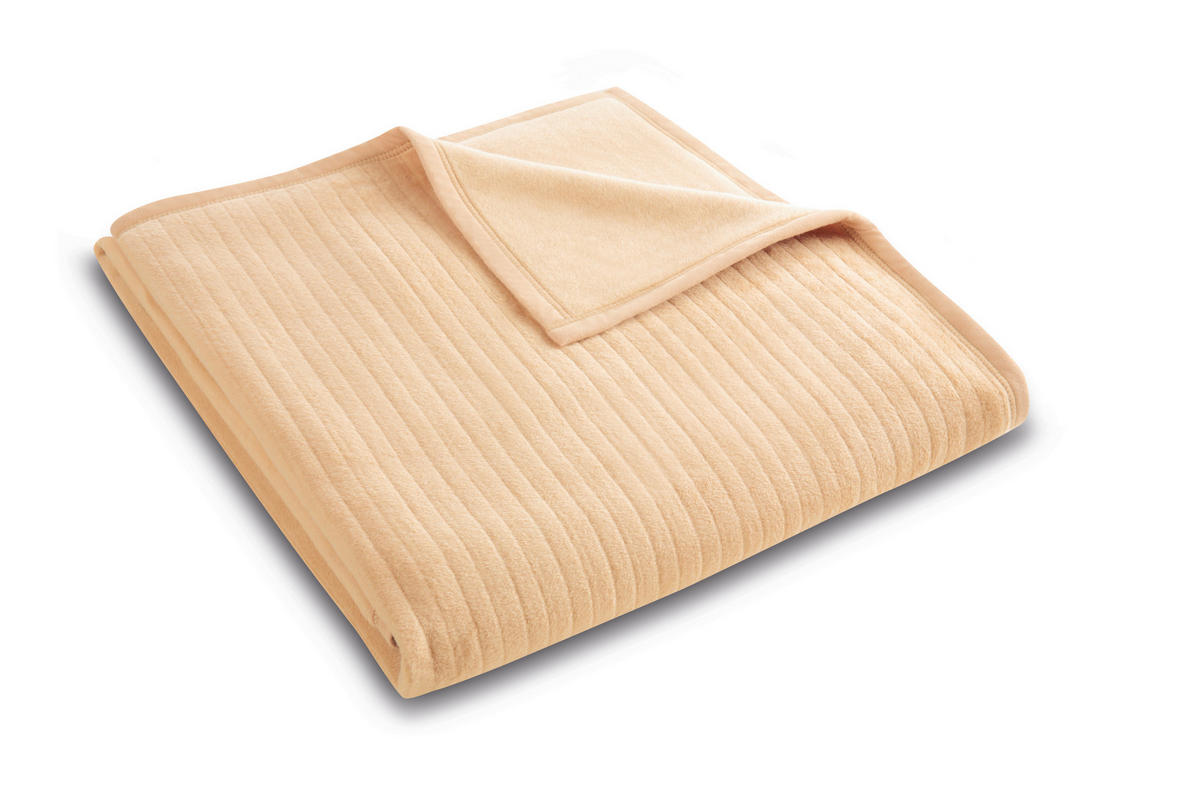 ODEJA 220/240 cm peščene barve  - peščene barve, Konvencionalno, umetna masa/tekstil (220/240cm)