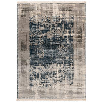VINTAGE-TEPPICH 160/230 cm Adeon Blau  - Blau, KONVENTIONELL, Textil (160/230cm)