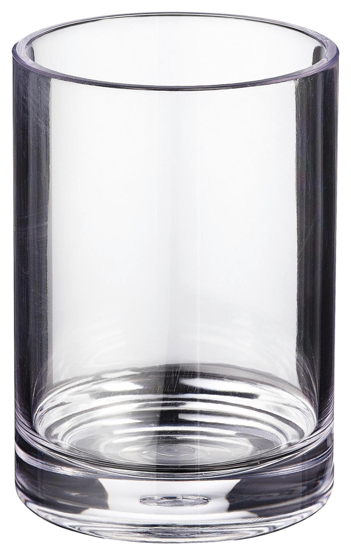 KELÍMEK NA ZUBNÍ KARTÁČEK průhledné - průhledné, Basics, plast (7,5/10/7,5cm) - Sadena