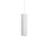 LED-HÄNGELEUCHTE Sky 230 cm  - Weiß, KONVENTIONELL, Metall (230cm) - Ideal Lux