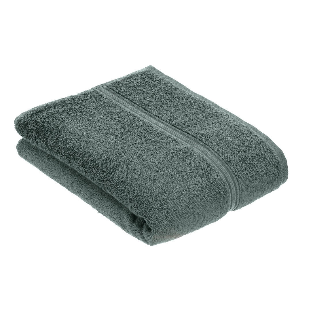 DUSCHTUCH 67/140 cm Vienna Style Supersoft  - Grün, Basics, Textil (67/140cm) - Vossen