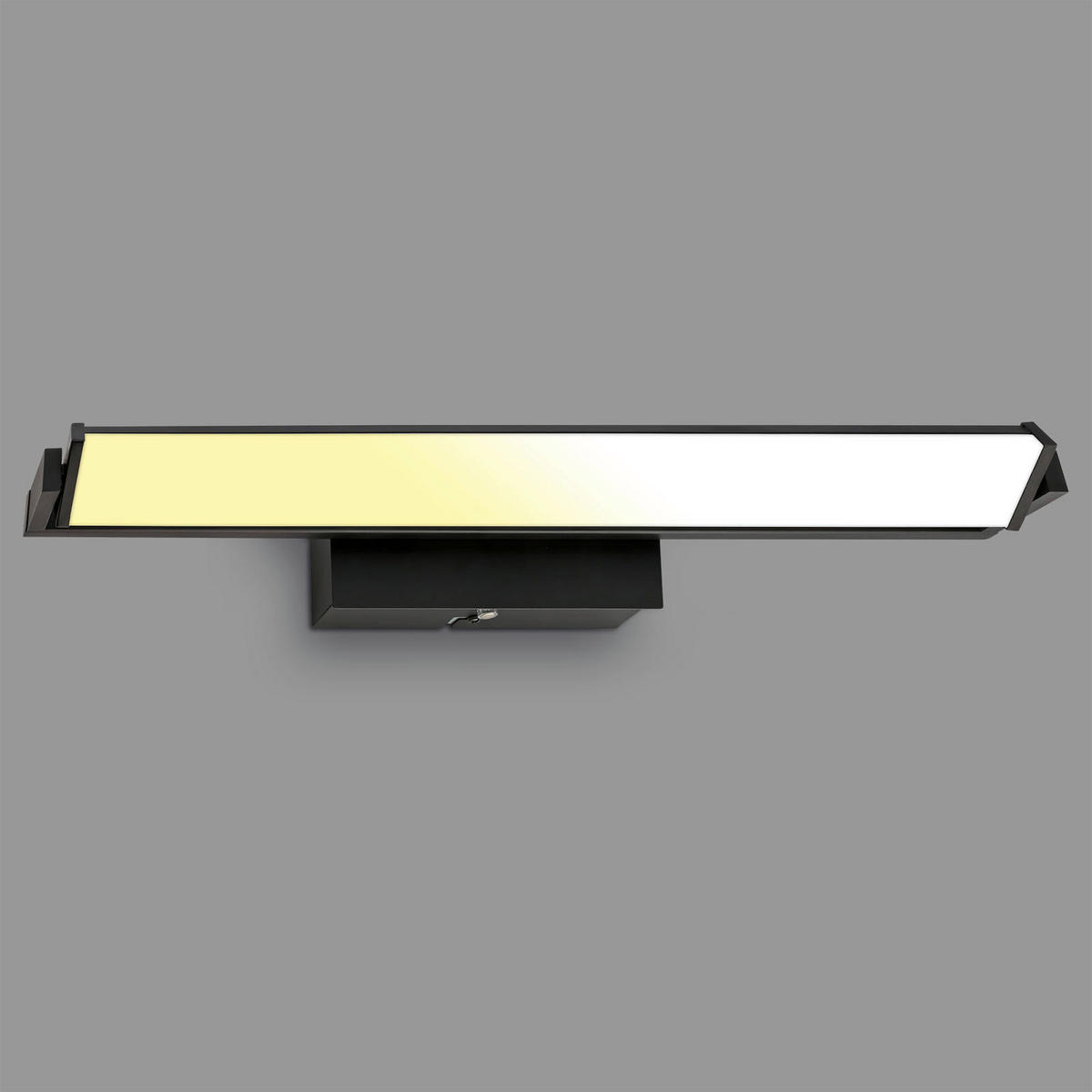 ZIDNA LED LAMPA - crna, Osnovno, metal (52,5/8/11cm)