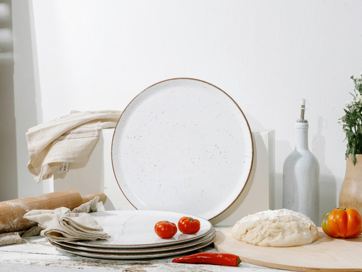 PIZZATELLER Vintage Nature Weiss    - Creme, Basics, Keramik - Creatable