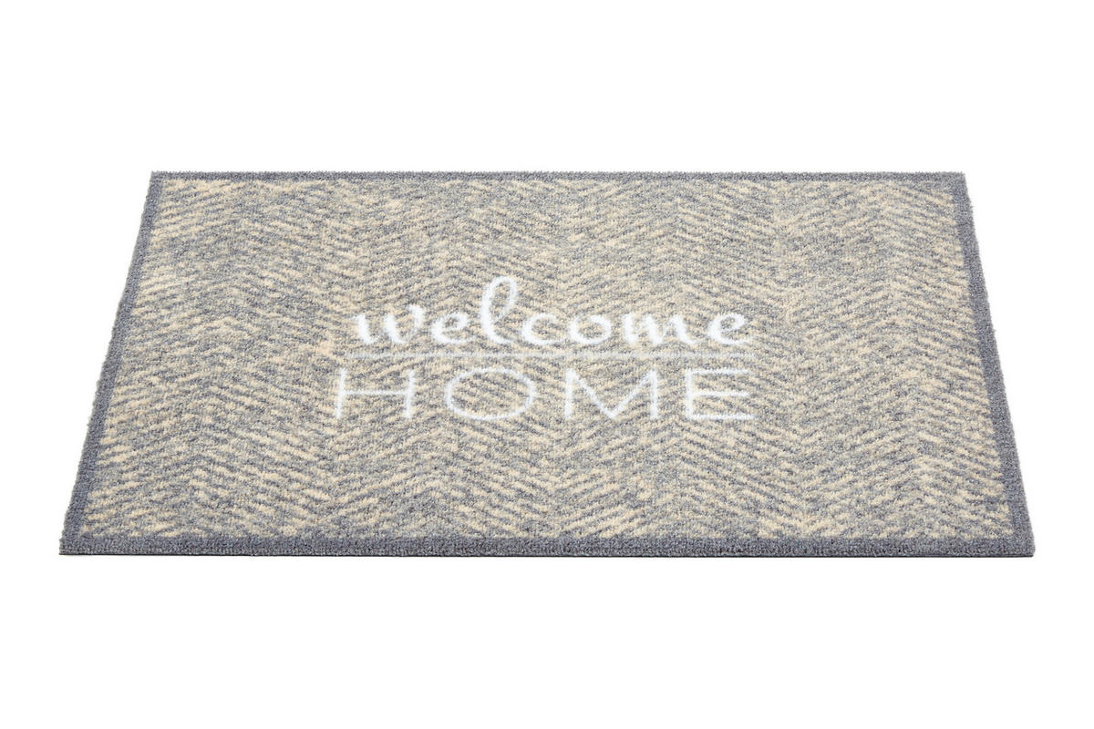 FUßMATTE  50/70 cm  Grau, Beige  - Beige/Grau, Design, Textil (50/70cm) - Esposa