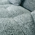 ECKSOFA Mintgrün  inkl. Zierkissen, Rückenkissen, Rücken echt  - Schwarz/Mintgrün, KONVENTIONELL, Kunststoff/Textil (170/276cm) - Carryhome