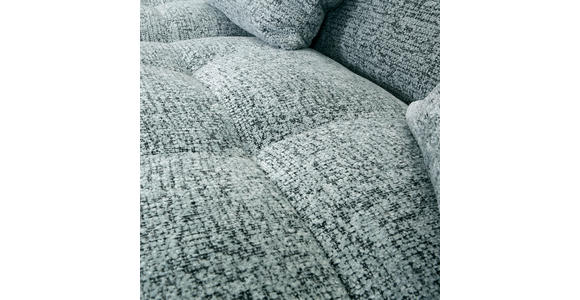 ECKSOFA Mintgrün  inkl. Zierkissen, Rückenkissen, Rücken echt  - Schwarz/Mintgrün, KONVENTIONELL, Kunststoff/Textil (170/276cm) - Carryhome