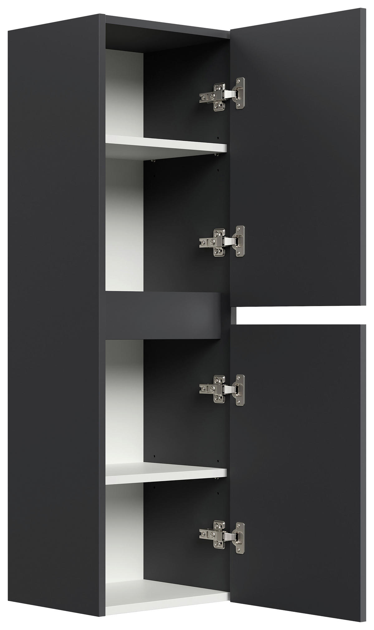 MIDISCHRANK 35,2/112,2/30,1 cm  - Graphitfarben, MODERN, Holzwerkstoff (35,2/112,2/30,1cm) - MID.YOU