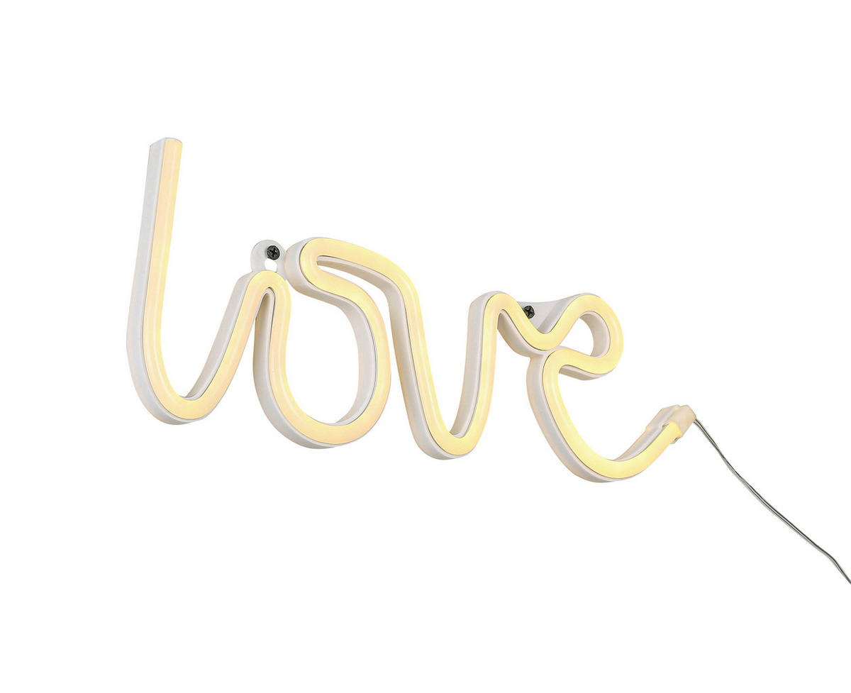 LED FALILÁMPA - áttetsző/fehér, Trend, műanyag (35/12,7/1,7cm) - Boxxx