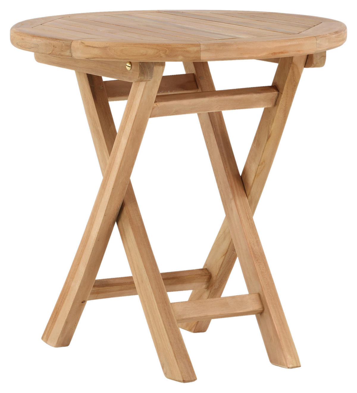 GARTENBEISTELLTISCH 50/50/50 cm  - Teakfarben, KONVENTIONELL, Holz (50/50/50cm) - Gardenson