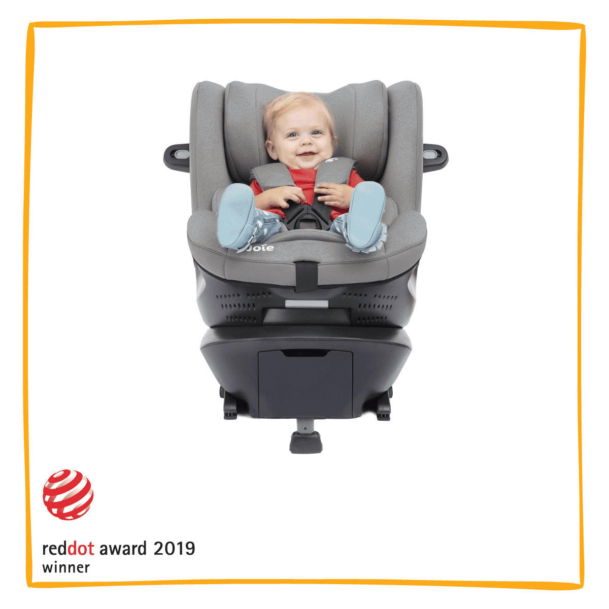 KINDERAUTOSITZ Joie i-Spin 360 Coal   - Schwarz, Basics (58/51,5-76/65cm) - Joie