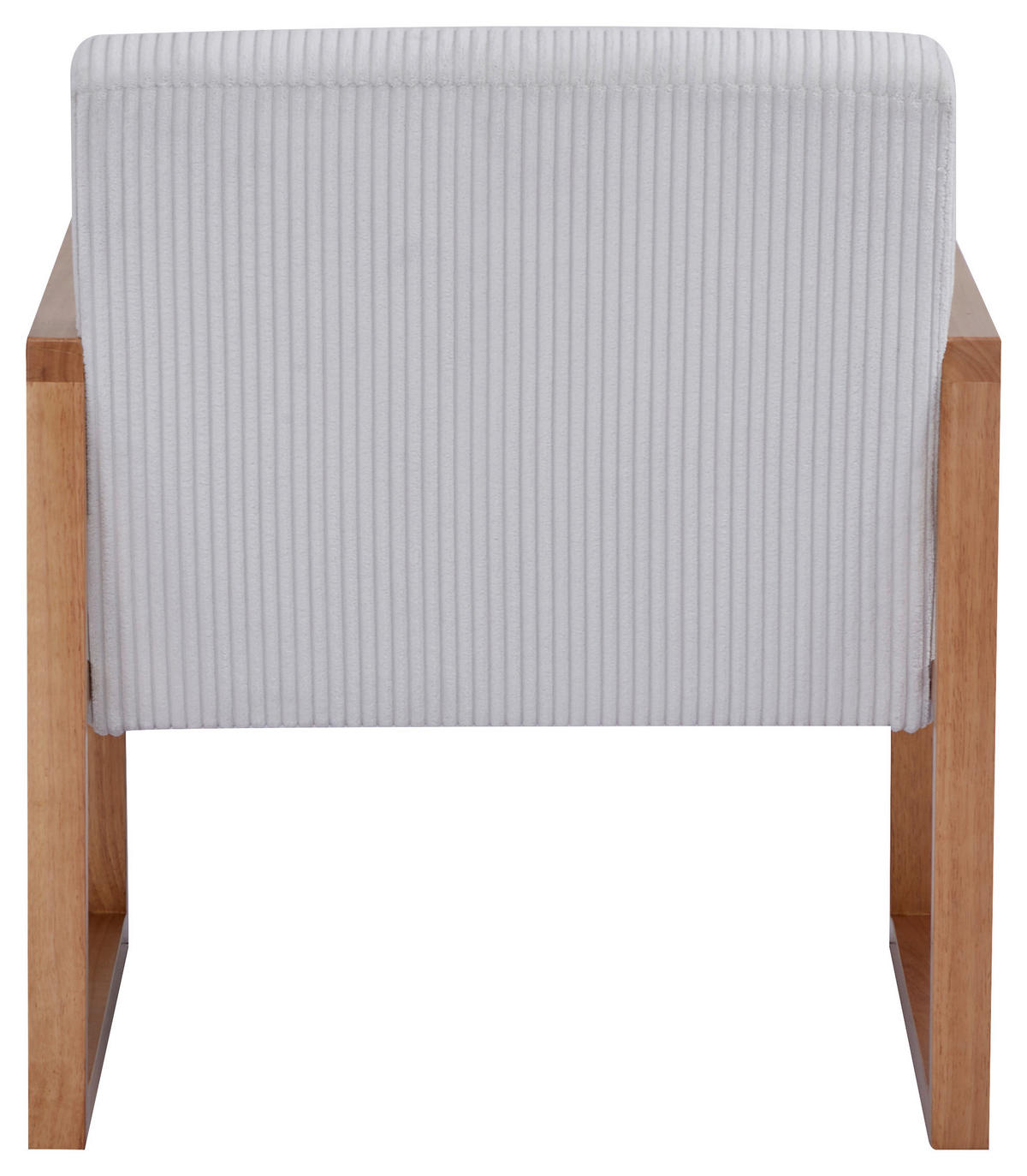 SESSEL in Cord Beige  - Beige/Naturfarben, Design, Holz/Textil (65/76/65cm) - Ti'me