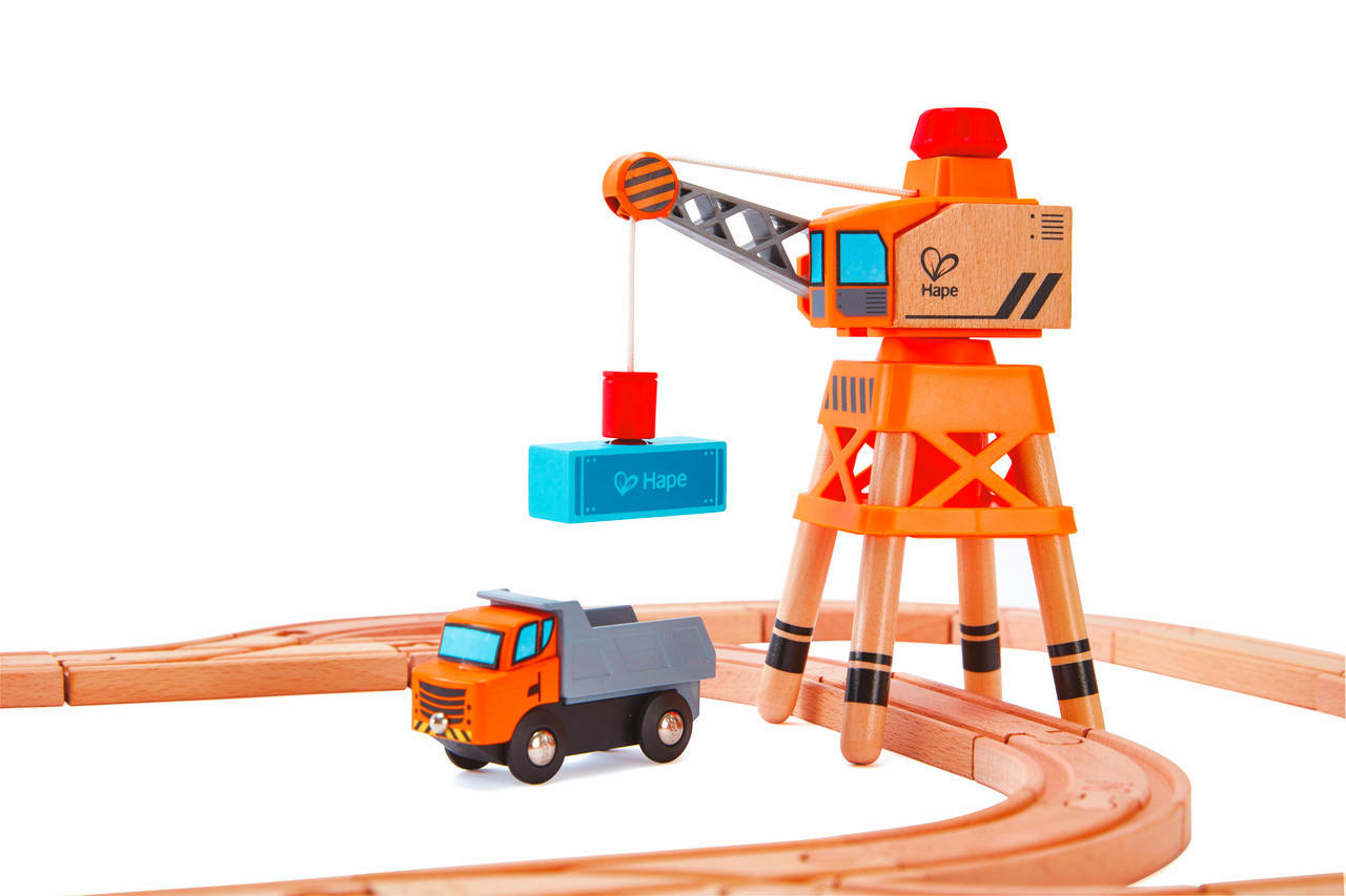 EISENBAHNZUBEHÖR - Multicolor, Basics, Holz/Kunststoff (14,4/18,5/8,2cm) - Hape
