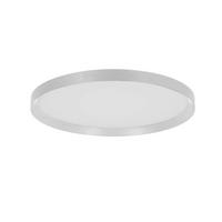 DECKENLEUCHTE Fladdy 50/7 cm   - Edelstahlfarben, Basics, Kunststoff/Metall (50/7cm)
