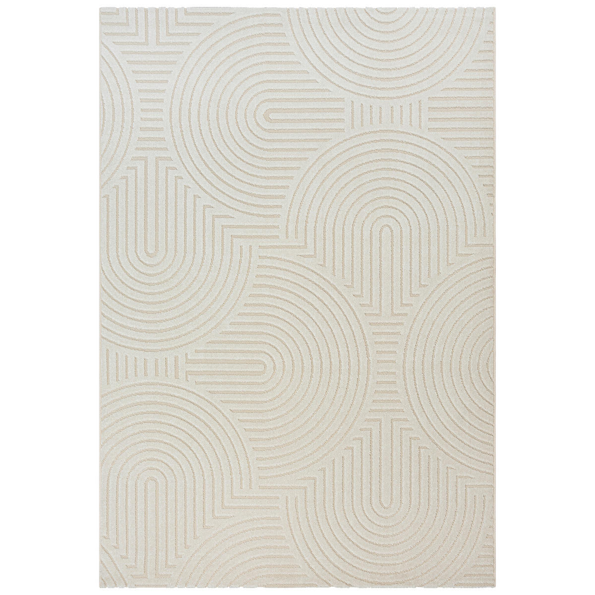 OUTDOORTEPPICH 240/330 cm Berlin Creme  - Creme, Basics, Kunststoff/Textil (240/330cm) - Novel