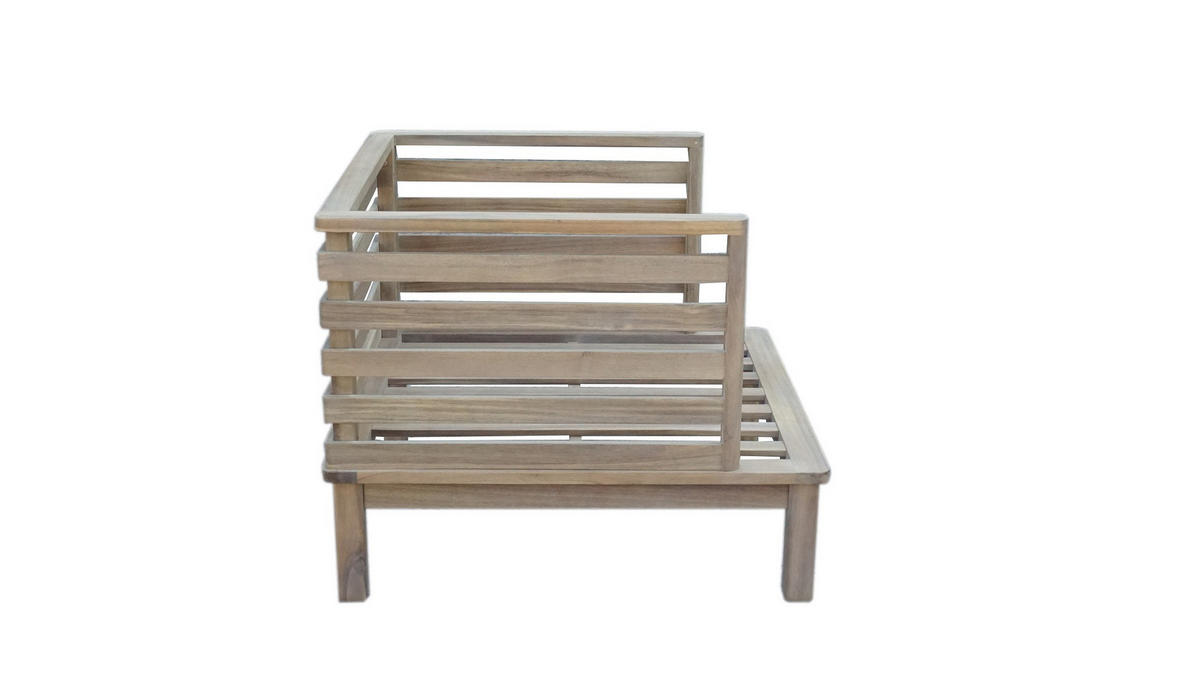 LOUNGE FOTELJA    - Natur, drvo (80/59/75cm) - Ambia Garden