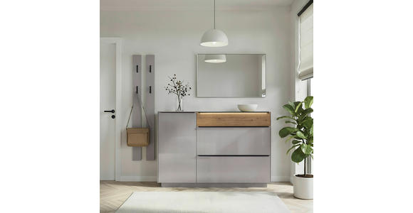 GARDEROBENPANEEL  in 13/160/3 cm  - Kaschmir, Design, Holzwerkstoff (13/160/3cm) - Novel