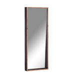 WANDSPIEGEL 70/180/12,5 cm    - Schwarz/Naturfarben, Design, Glas/Holzwerkstoff (70/180/12,5cm) - Landscape