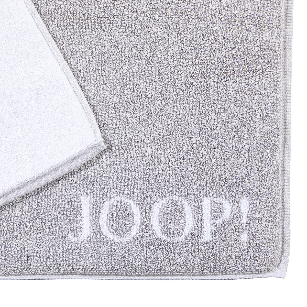 BADEMATTE Silberfarben 50/80 cm  - Silberfarben, Basics, Textil (50/80cm) - Joop!