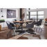 ESSTISCH in Holz, Metall 200/100/77 cm - Eichefarben/Schwarz, Design, Holz/Metall (200/100/77cm) - Novel ESSTISCH in Holz, Metall 200/100/77 cm - Eichefarben/Schwarz, Design, Holz/Metall (200/100/77cm) - Novel
