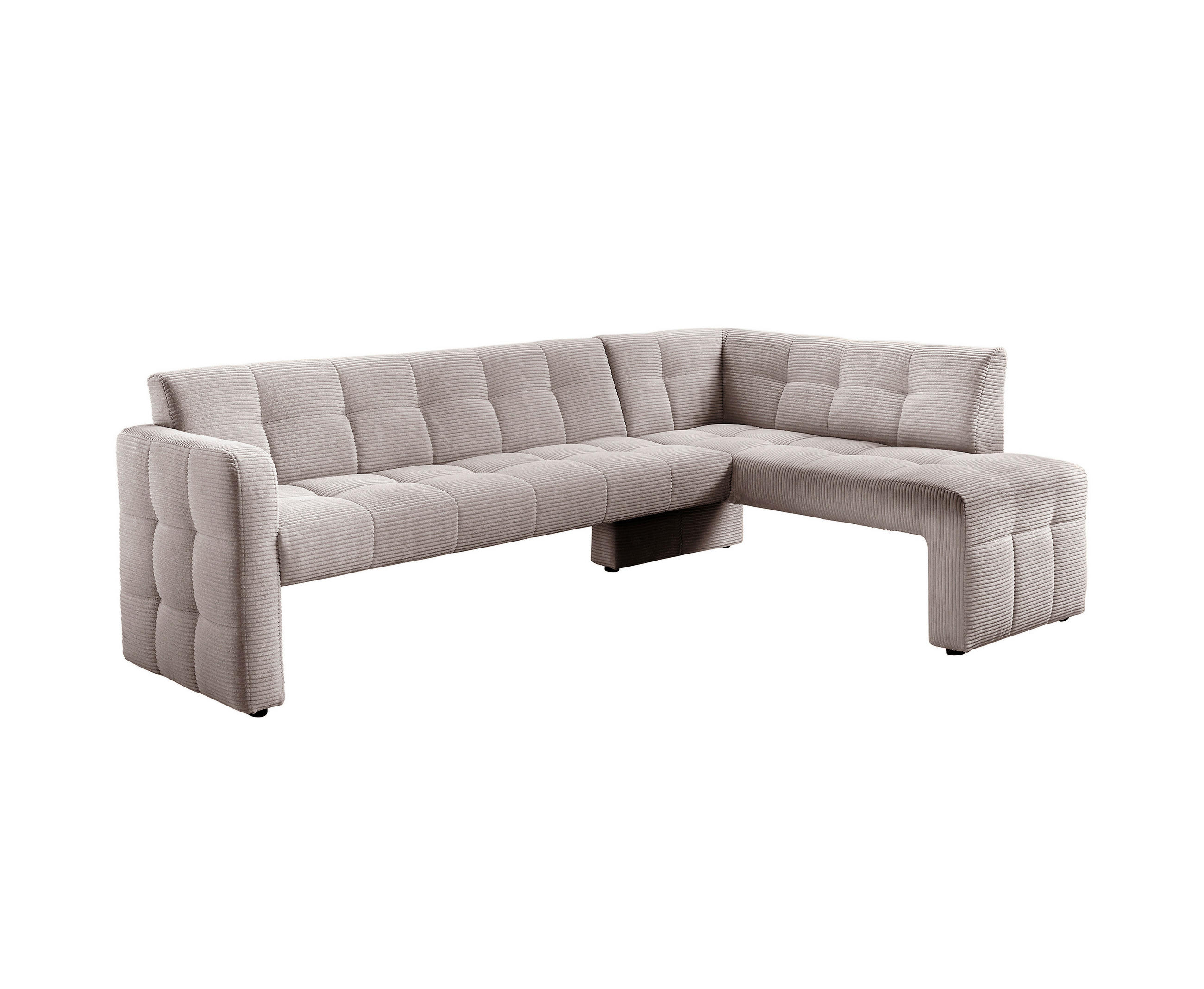 ECKBANK 245/157 cm  in Cappuccino  - Schwarz/Cappuccino, MODERN, Holz/Holzwerkstoff (245/157cm) - Livetastic
