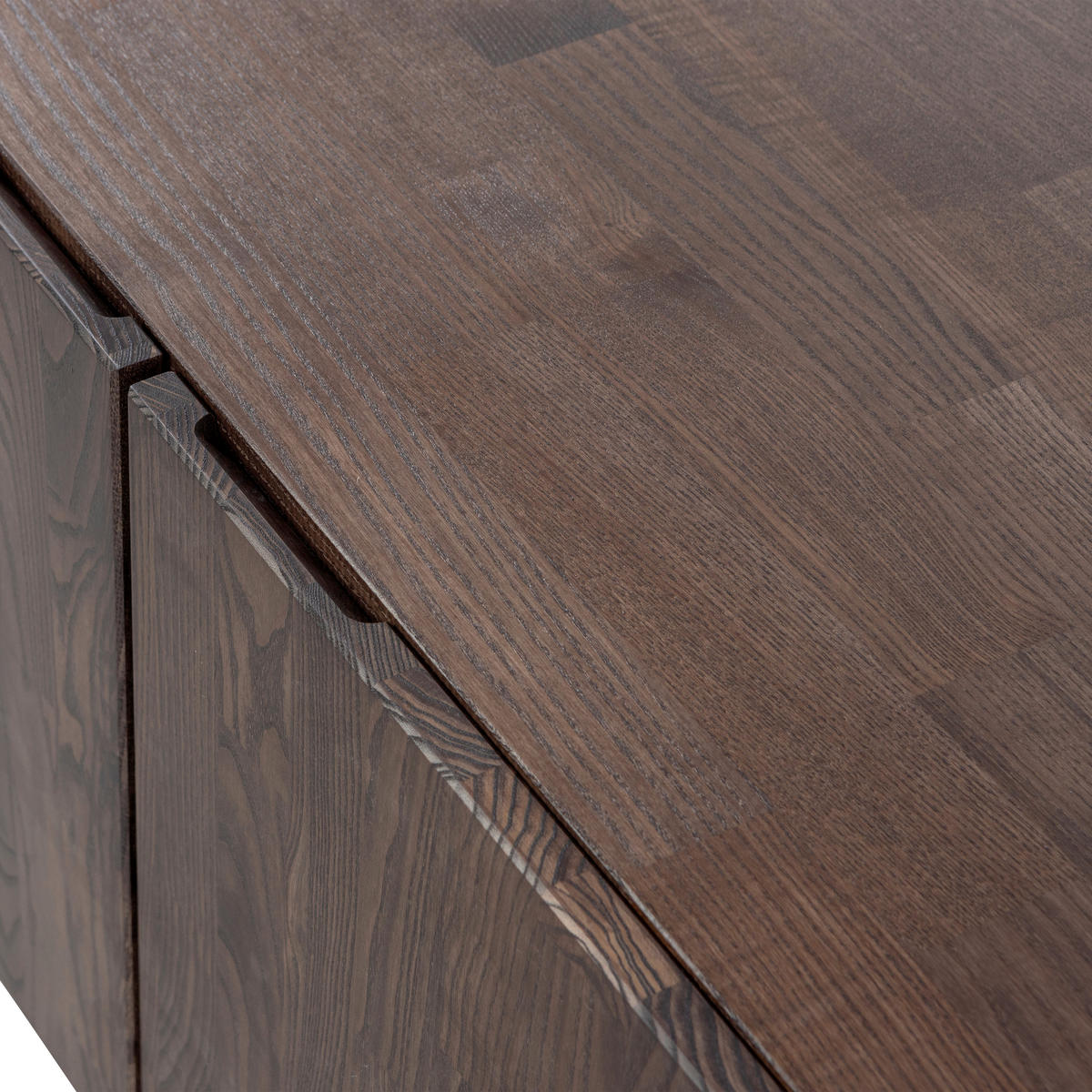 LOWBOARD Gravure 180/56/46 cm   - Schwarz/Braun, Design, Holz/Metall (180/56/46cm) - Livetastic