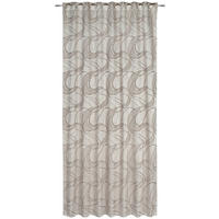 KÉSZFÜGGÖNY részben fényzáró  - barna, Konventionell, műanyag (140/245cm) - Esposa