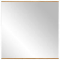 WANDSPIEGEL 82/82/1,5 cm    - Eichefarben, Design, Glas/Holz (82/82/1,5cm) - Dieter Knoll