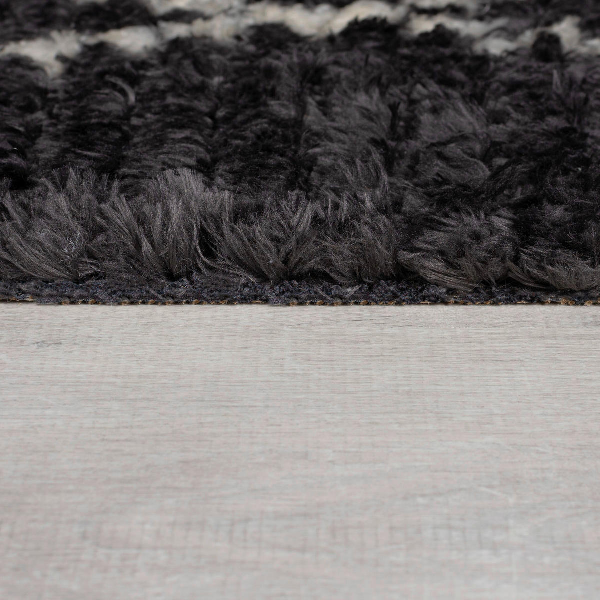 BERBERTEPPICH 120/170 cm Domino Dunkelgrau  - Dunkelgrau, KONVENTIONELL, Textil (120/170cm) - Xora