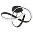LED-DECKENLEUCHTE - Schwarz, Design, Kunststoff/Metall (59/29/59cm) - Ambiente LED-DECKENLEUCHTE - Schwarz, Design, Kunststoff/Metall (59/29/59cm) - Ambiente