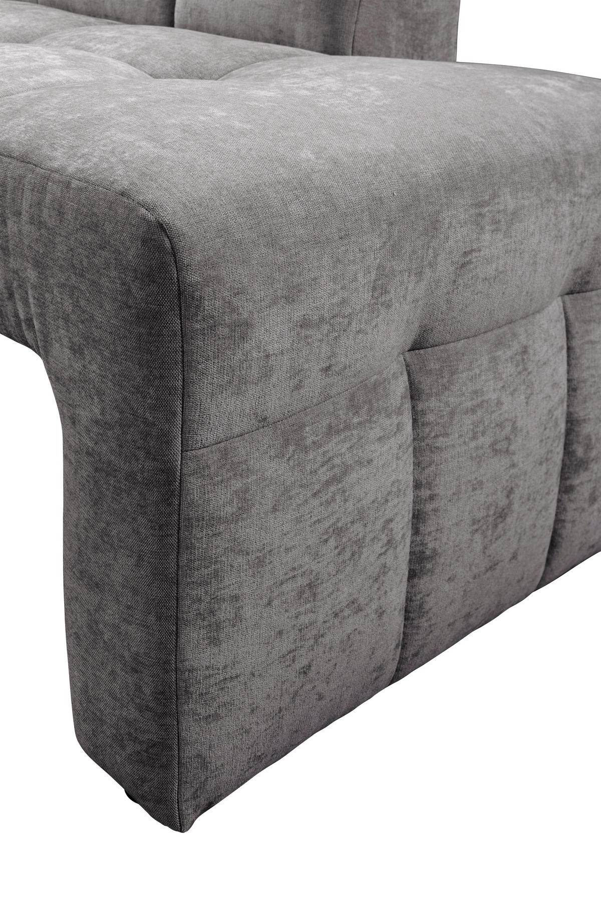 KLUPA KUTNA  cappuccino  drvo, tekstil, drvni materijal      - cappuccino/crna, Moderno, drvni materijal/drvo (265/197cm) - Livetastic