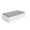 AUSZIEHBETT 100/200 cm Weiss  - Weiss, Basics, Holz/Holzwerkstoff (100/200cm) - Paidi