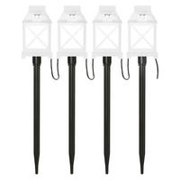 DEKORAČNÍ SVÍTIDLO 4 ks - Basics, plast (6.5/11/6.5cm)