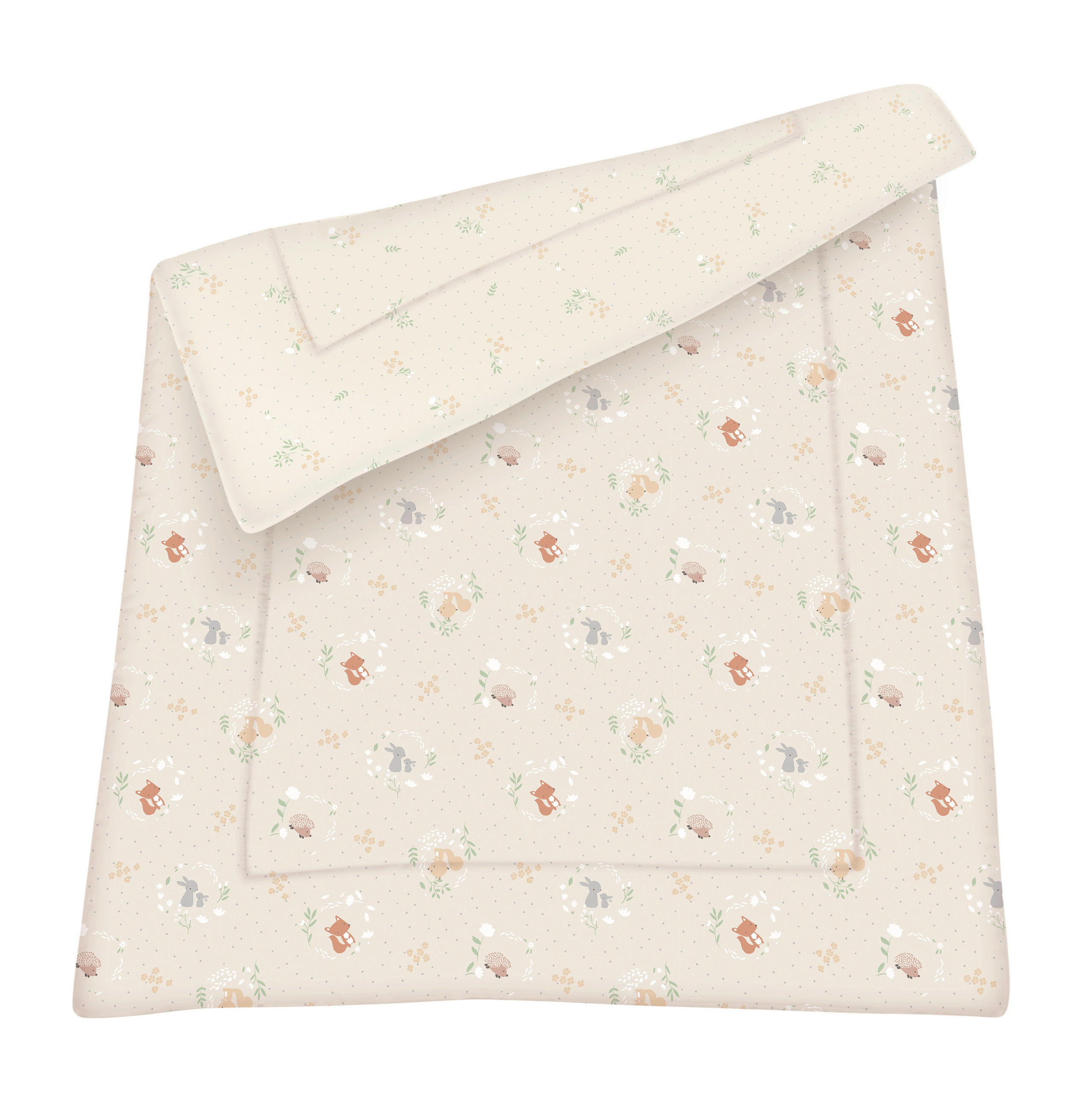 KRABBELDECKE - Naturfarben, Basics, Textil (100/5/145cm) - Patinio