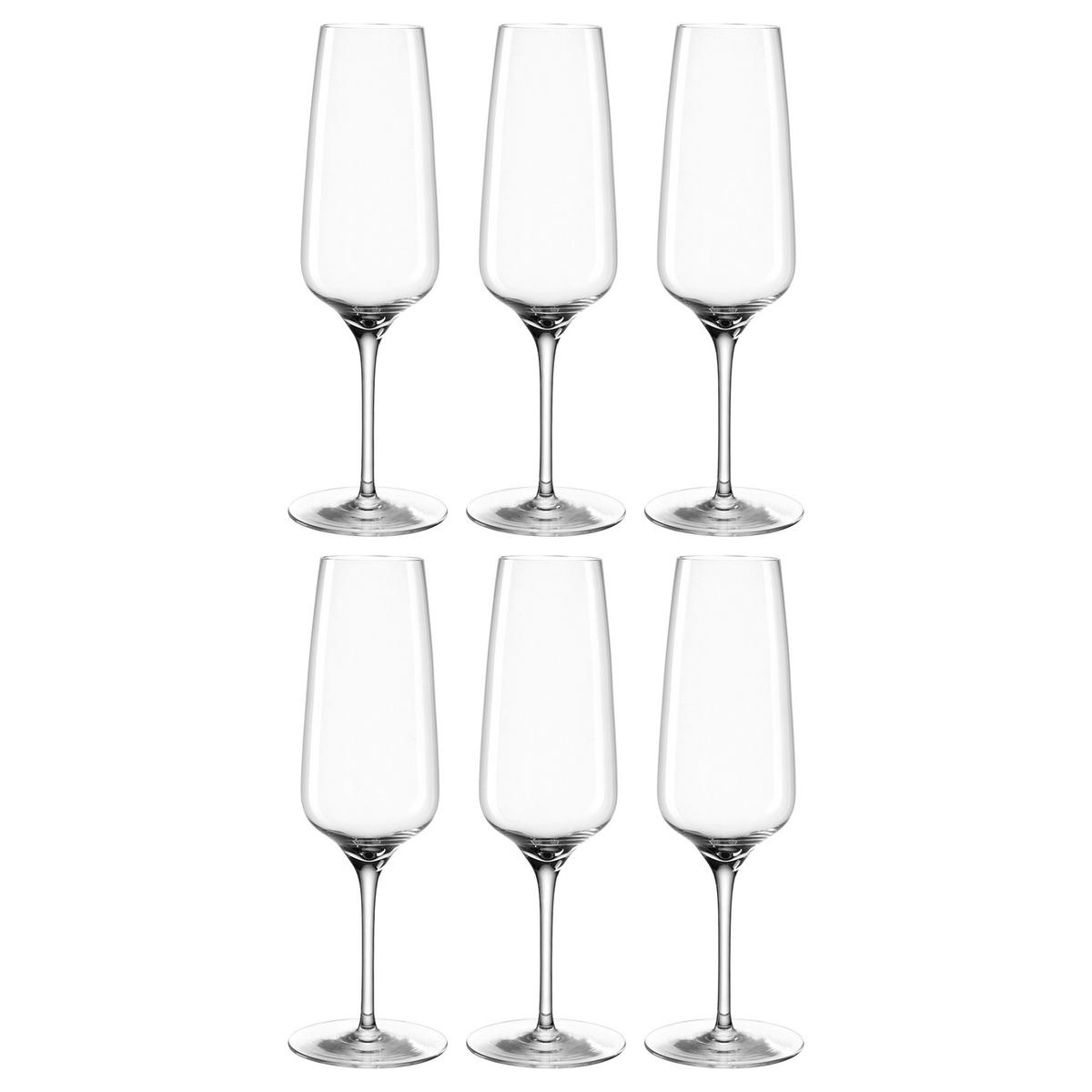 GLÄSERSET Cesti 6-teilig  - Transparent, Basics, Glas (7/21,4/7cm) - Leonardo