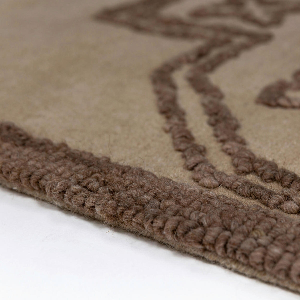 WOLLTEPPICH 200/290 cm Naturfarben rechteckig  - Naturfarben, Basics, Textil (200/290cm) - Flair Rugs