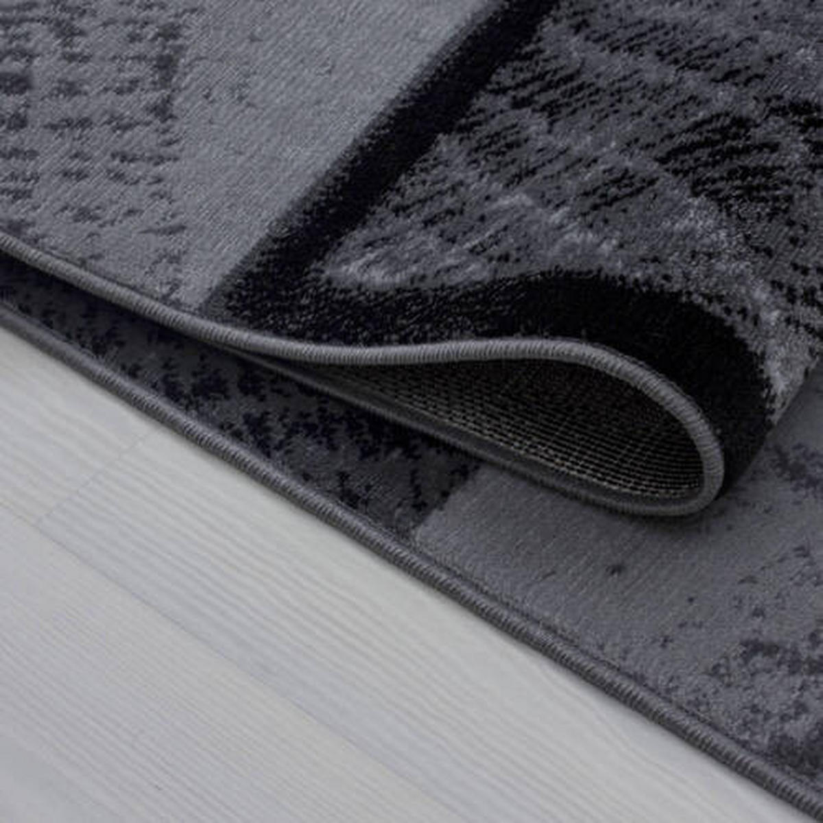 WEBTEPPICH 240/340 cm Plus Schwarz  - Schwarz, Basics, Textil (240/340cm) - Novel