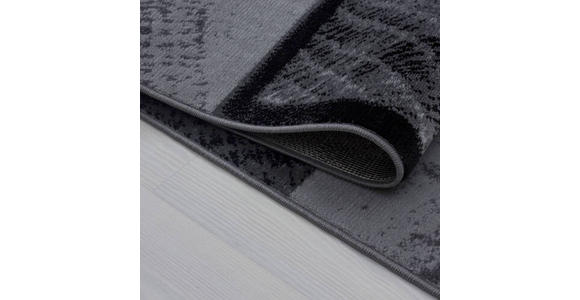 WEBTEPPICH 140/200 cm Plus Schwarz  - Schwarz, Basics, Textil (140/200cm) - Novel