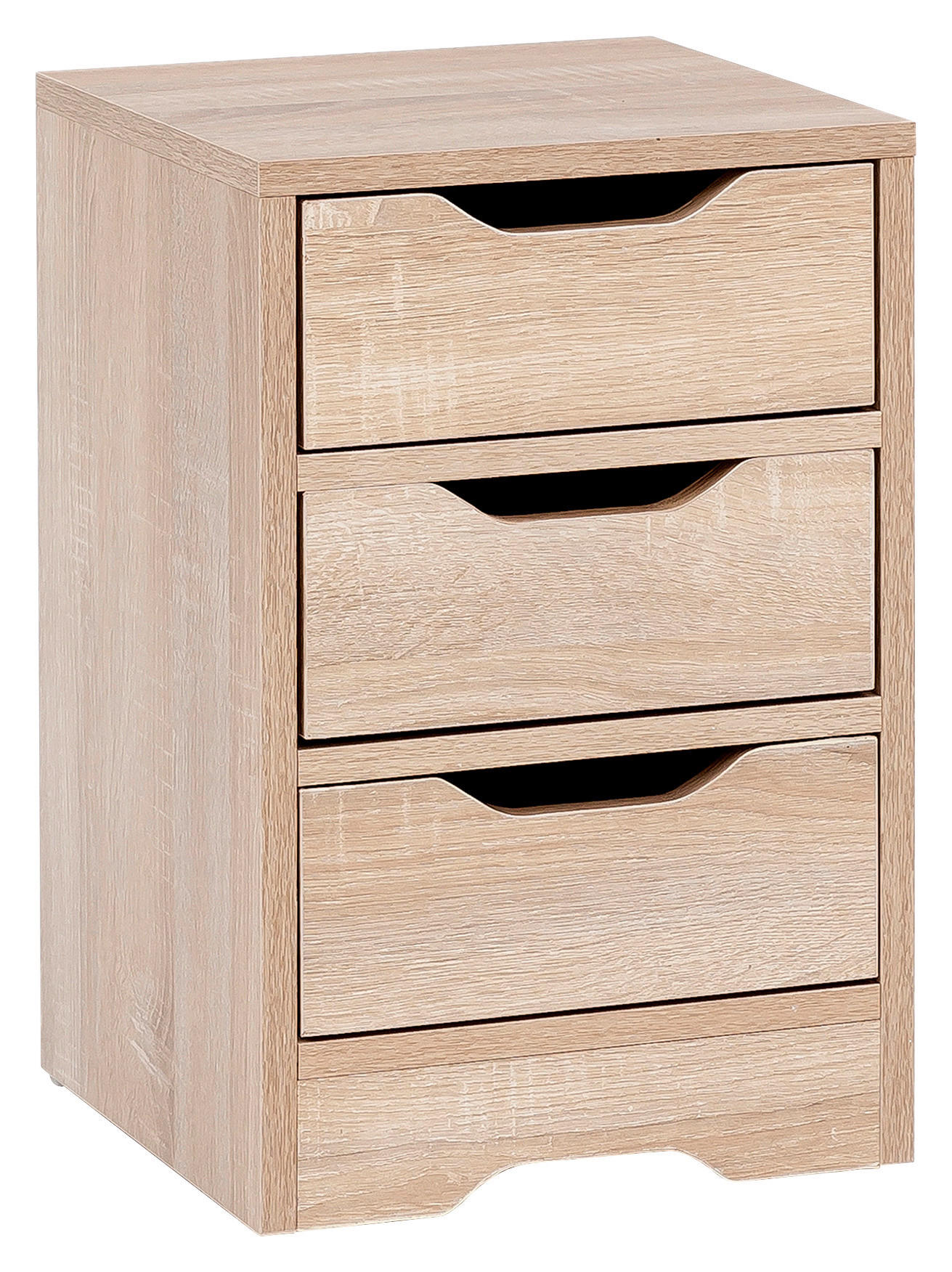 NACHTKÄSTCHEN in Eichefarben  - Eichefarben, MODERN, Holzwerkstoff (31/49/31cm) - MID.YOU