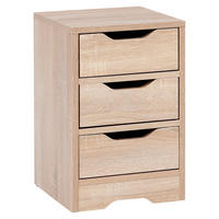 NACHTSCHRANK 31/49/31 cm  - Eichefarben, MODERN, Holzwerkstoff (31/49/31cm) - MID.YOU