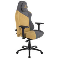 SKYLAR XL Sun Obsidian Anthrazit, Gelb, Schwarz Hochglanz Metall, Textil   - Schwarz Hochglanz/Anthrazit, LIFESTYLE, Textil/Metall (81/147/72cm) - HIVAR