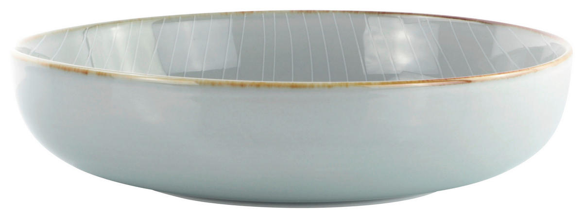 SUPPENTELLER Bergen 22 cm  - Grau, Design, Keramik (22cm) - Landscape