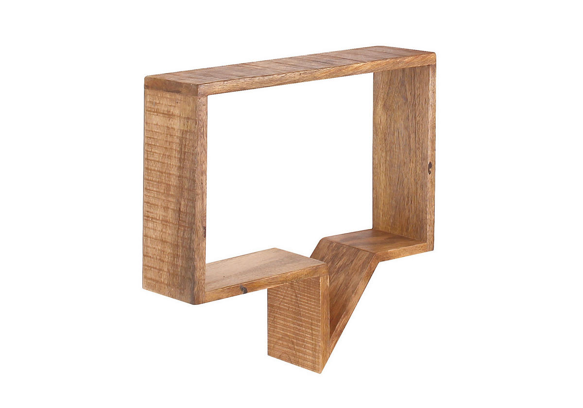 VÄGGHYLLPLAN SET 50-40/46-39/13-13 cm  - naturfärgad, Design, trä (50-40/46-39/13-13cm) - Livetastic