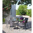 TRÄDGÅRDSSTOL - grå, Design, metall/textil (63/66/87cm) - AMBIA GARDEN