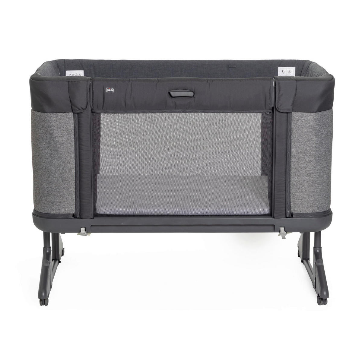 BEISTELLBETT Next2me Forever  - Dunkelgrau, Basics (121/91,1/108,2/73,8cm) - Chicco