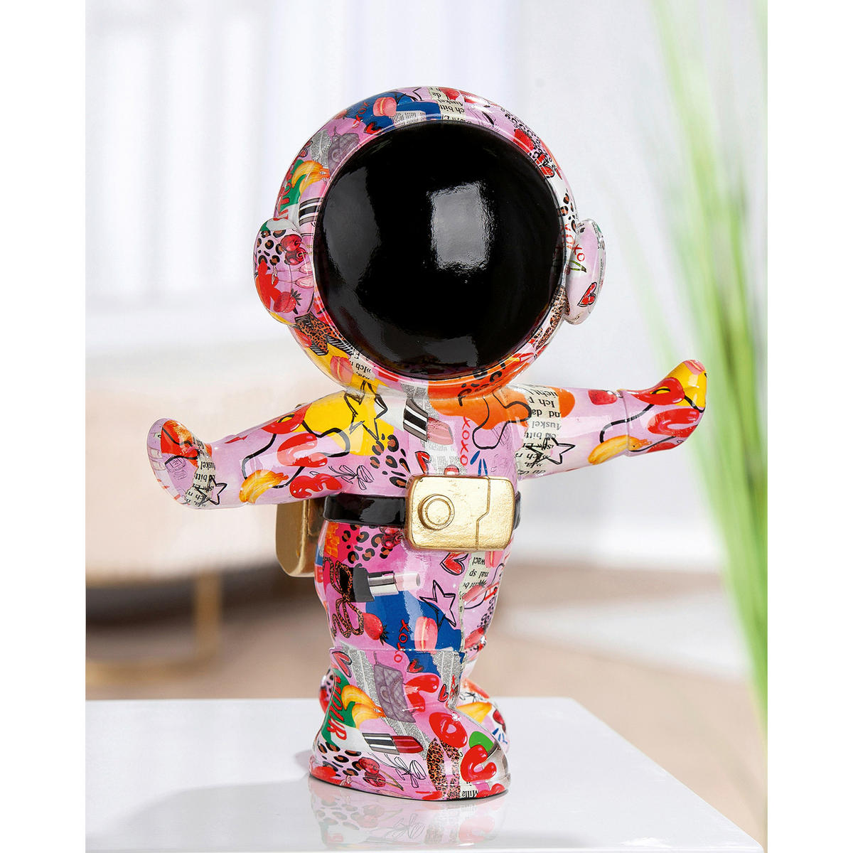 SKULPTUR - Multicolor, Basics, Kunststoff (26/30/15cm)