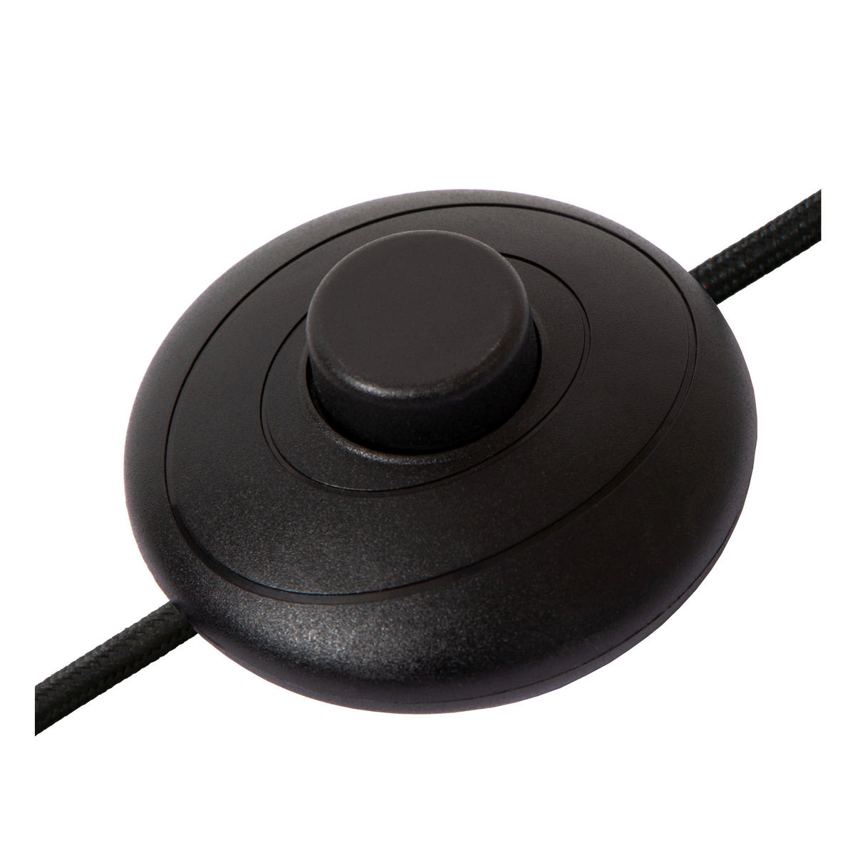 STEHLEUCHTE Sentino 40/40/150 cm   - Schwarz/Orange, KONVENTIONELL, Glas (40/40/150cm) - Lucide