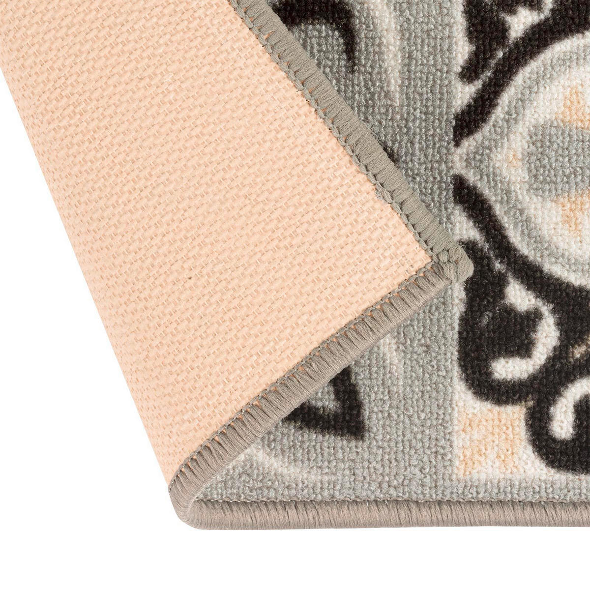 LÄUFER 80/450 cm Dublin  - Grau, Design, Kunststoff/Textil (80/450cm) - Novel